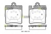 Колодки тормозные дисковые, к-кт./ STARLINE BD S295 (фото 1)