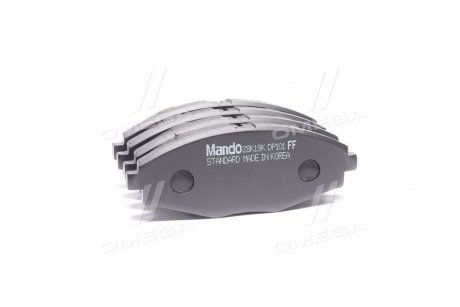 Тормозные колодки дисковые передние MND MANDO MPD06 (фото 1)
