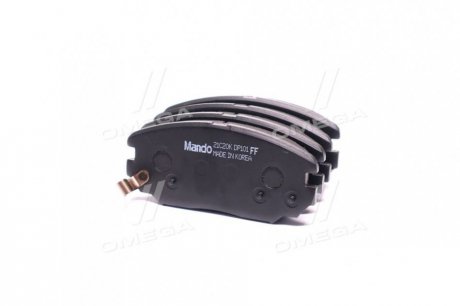 Тормозные колодки дисковые передние MND MANDO MPH33 (фото 1)