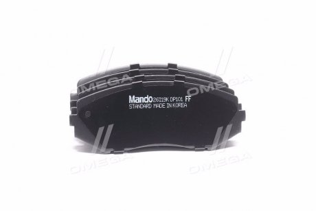 Колодки гальмові дискові передні MND MANDO MPZ06 (фото 1)
