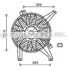 MT Pajero IV 3.5 i 00-01/07 Вентилятор/ AVA AVA COOLING MT 7528