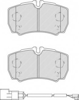 Колодки тормозные дисковые, к-кт./ FERODO FVR4251 (фото 1)