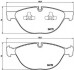 Колодки гальмівні дискові, к-кт./ BREMBO P06 058 (фото 1)