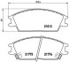 Колодки тормозные дисковые, к-кт./ BREMBO P30 024 (фото 1)