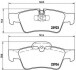 Колодки тормозные дисковые, к-кт./ BREMBO P50 064 (фото 1)