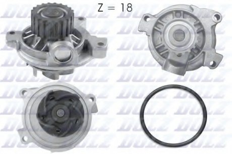 Водяний насос VW LT, T4 2.5TDI 94-> DZ DOLZ A178 (фото 1)