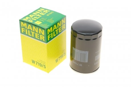 Фільтр масляний -FILTER MANN W719/5 (фото 1)