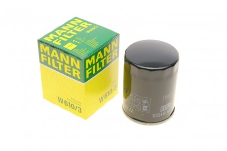 Фильтр масляный -FILTER MANN W610/3
