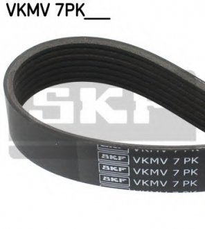 Ремень поликлин. SKF VKMV7PK1148 (фото 1)