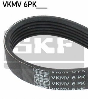 Ремень поликлин. SKF VKMV6PK1010 (фото 1)