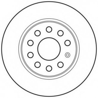 Диск гальмівний Jurid 562614JC