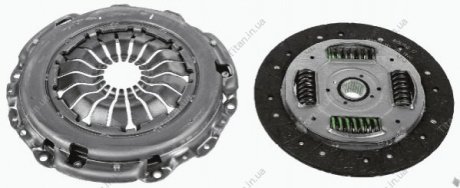 Комплект сцепления (235mm) FORD TOURNEO CONNECT, TRANSIT CONNECT 1.8D 06.02-12.13 3000 951 778 SACHS 3000951778 (фото 1)