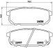 Гальмівні колодки дискові BM BREMBO P30023 (фото 1)