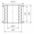 Втулка заднего стабилизатора/ METGUM 08-48 (фото 2)