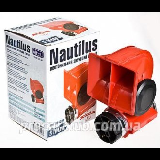 Сигнал повітря CA-10400//12V/червоний NAUTILUS CA-10400 (20) ш/к (фото 1)
