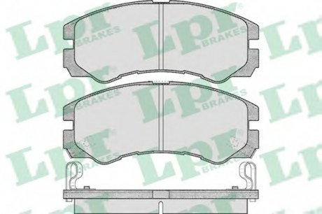 Гальмівні колодки дискові LPR 05P565