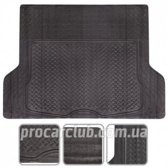 Килимок багажника універсальний чорний 140х112 см PVC КУ-16126 BK VITOL КУ-16126 BK (6) (фото 1)