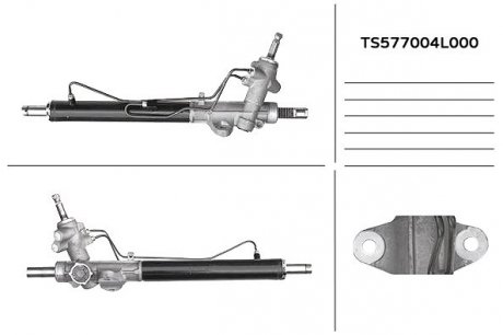 Рульова рейка MND MANDO TS577004L000