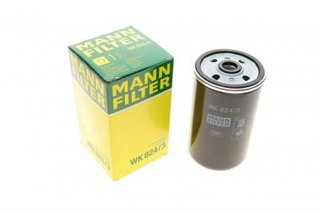 Фильтр топливный MANN WK 824/3 (фото 1)