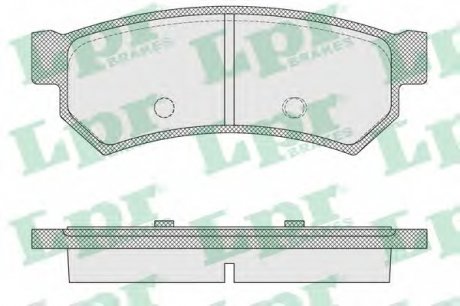 Гальмівні колодки LPR 05P1564