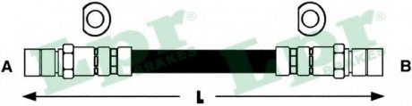 Гальмівний шланг LPR 6T47453 (фото 1)