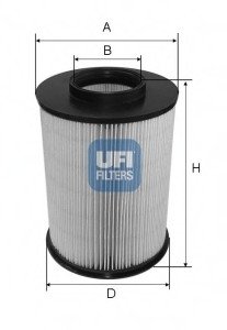 Воздушный фильтр/ UFI 27.675.00 (фото 1)