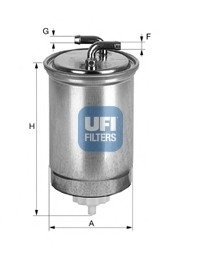 Паливний фільтр/ UFI 24.365.00