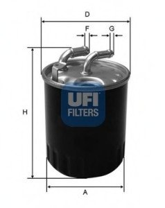 Паливний фільтр/ UFI 24.077.00 (фото 1)