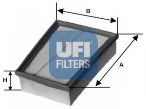 Воздушный фильтр/ UFI 30.352.00 (фото 1)