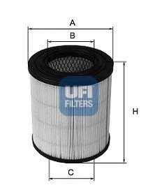 Воздушный фильтр/ UFI 27.271.00