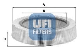 Воздушный фильтр/ UFI 30.217.00 (фото 1)
