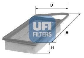 Воздушный фильтр/ UFI 30.153.00 (фото 1)