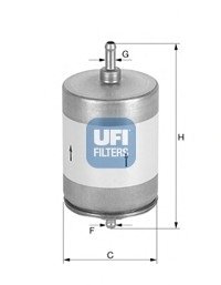 Топливный фильтр/ UFI 31.817.00 (фото 1)