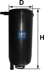 Паливний фільтр/ UFI 31.071.00