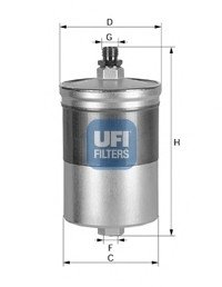 Топливный фильтр/ UFI 31.505.00