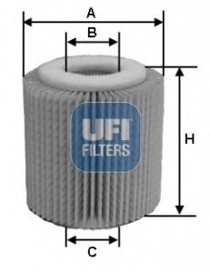 Масляный фильтр/ UFI 25.150.00