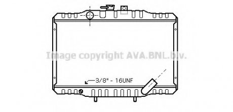 Радiатор/ AVA AVA COOLING MTA 2062