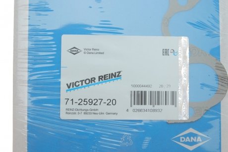Прокладка коллектора RZ VICTOR REINZ 71-25927-20