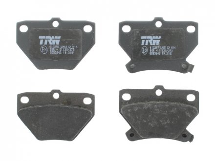 Тормозные колодки дисковые TRW GDB3243 (фото 1)