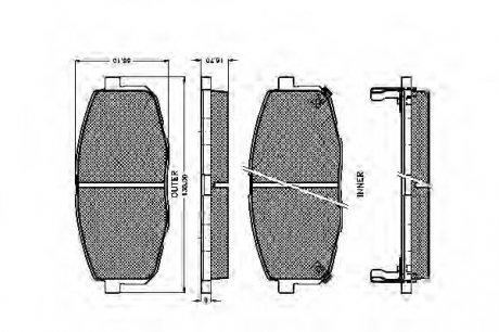 Шарнир приводного вала (ШРУС), к-кт. (GKN) SPIDAN 23987 (фото 1)