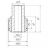 Втулка переднього амортизатора нижня METGUM 05-26 (фото 2)