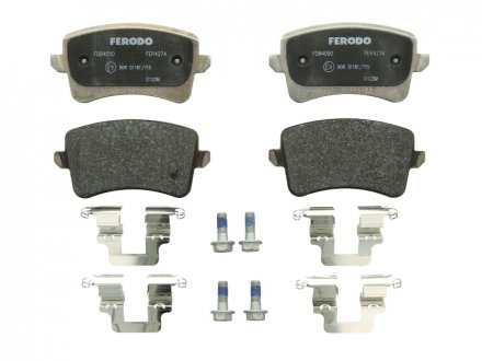 Колодки тормозные дисковые, к-кт. FERODO FDB4050 (фото 1)