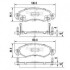 Комплект гальмівних колодок NIPPARTS J3608025 (фото 1)