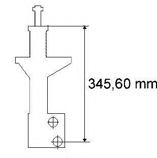 Амортизатор підвіски SACHS 230 315 (фото 1)
