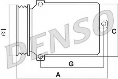 Компрессор кондиционера AUDI A4/A8/Q7, VW TOUAREG (02-) 4.2i DENSO DCP02015 (фото 1)