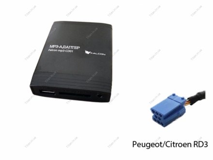 MP3 адаптер MP3-CD01 Peugeot/Citroen 3 Falcon FN MP3-CD01 Pt/Cn 3 (фото 1)