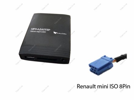 MP3 адаптер MP3-CD01 Renault (8 pin) Falcon FN MP3-CD01 Renault 8 (фото 1)