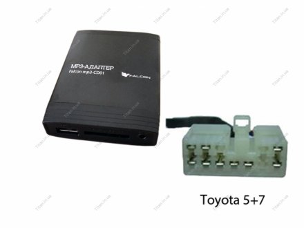 MP3 адаптер MP3-CD01 Toyota big Falcon FN MP3-CD01 Toyota big (фото 1)