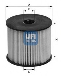Паливний фільтр UFI 26.003.00 (фото 1)