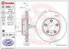 Гальмівний диск вентильований BM BREMBO 09.9868.11 (фото 2)